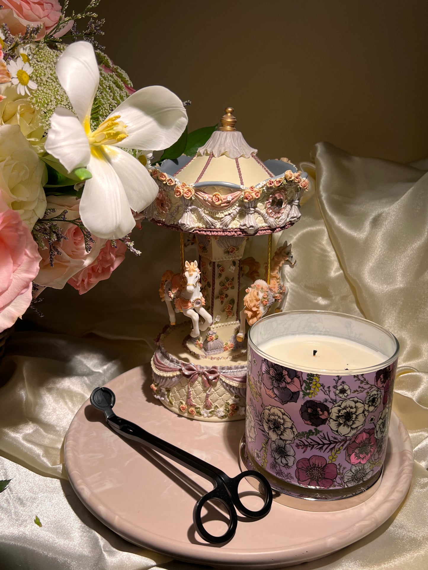 Pink plates collection