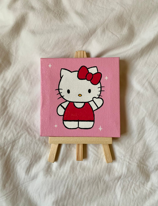 Hello Kitty mini canvas