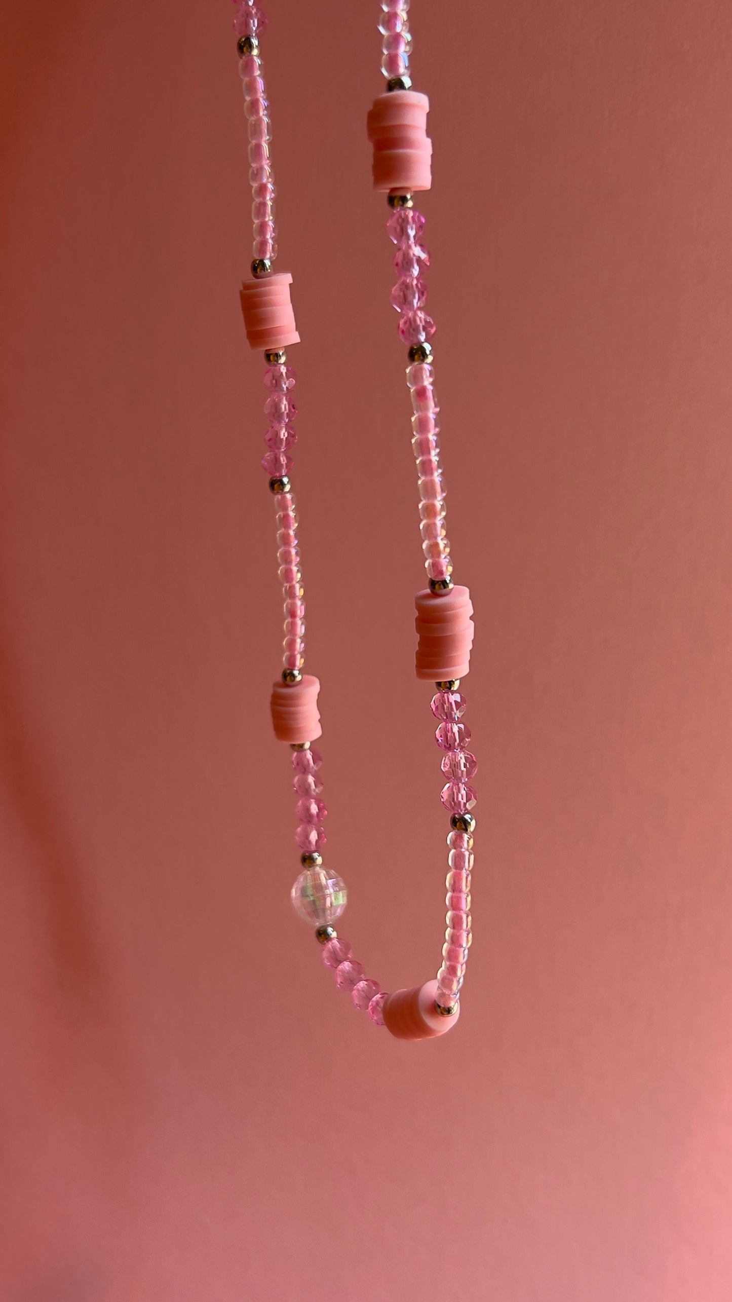 Barbie beads and pearls necklace