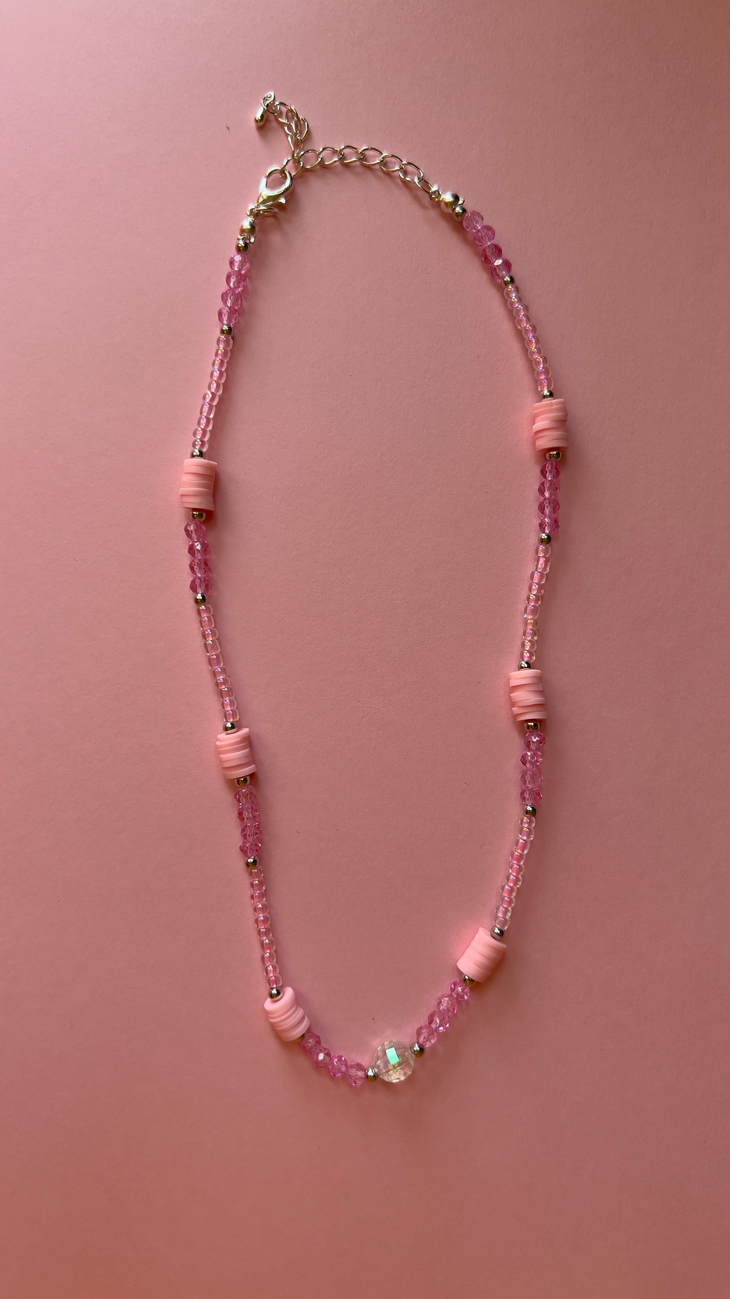 Barbie beads and pearls necklace