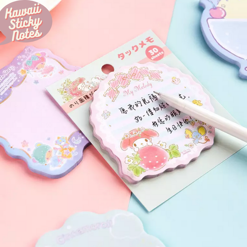 Kawaii Sticky Notes