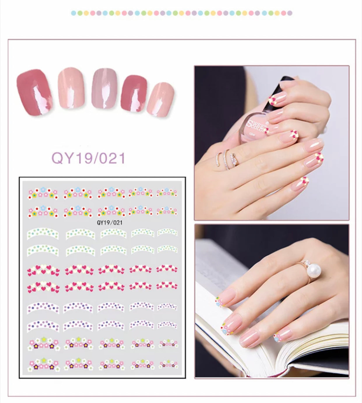 Cute Nail Art Stickers