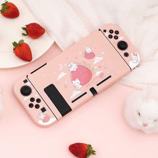 Strawberry bunny Cover Case